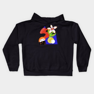 Yayoi Kusama Inspired Minimalist Kids Hoodie